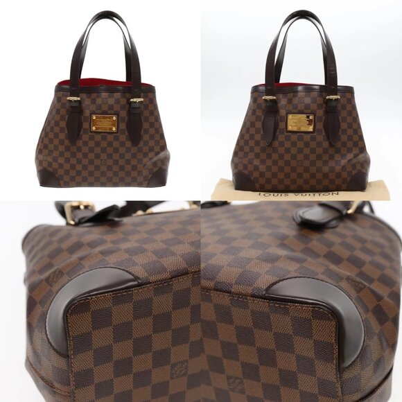 LOUIS VUITTON Damier Ebene Hampstead MM Tote Bag N51204 LV Auth 92738AV - Picture 14 of 14